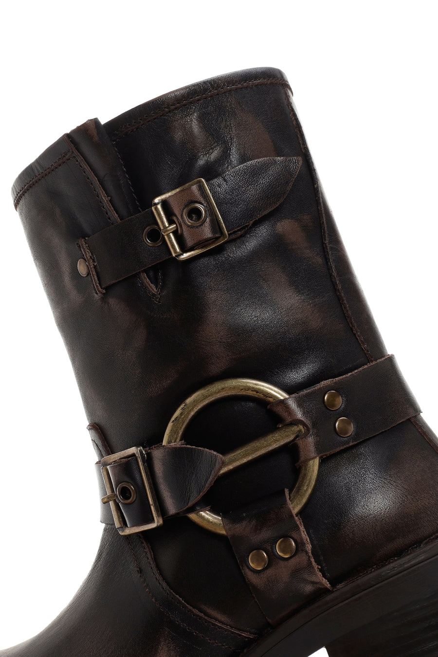 Women's Brown Leather Boots
