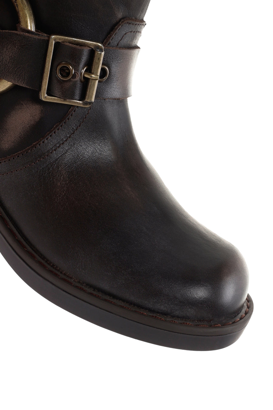 Women's Brown Leather Boots