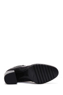 Kadın Siyah Deri Topuklu Chelsea Bot | Derimod