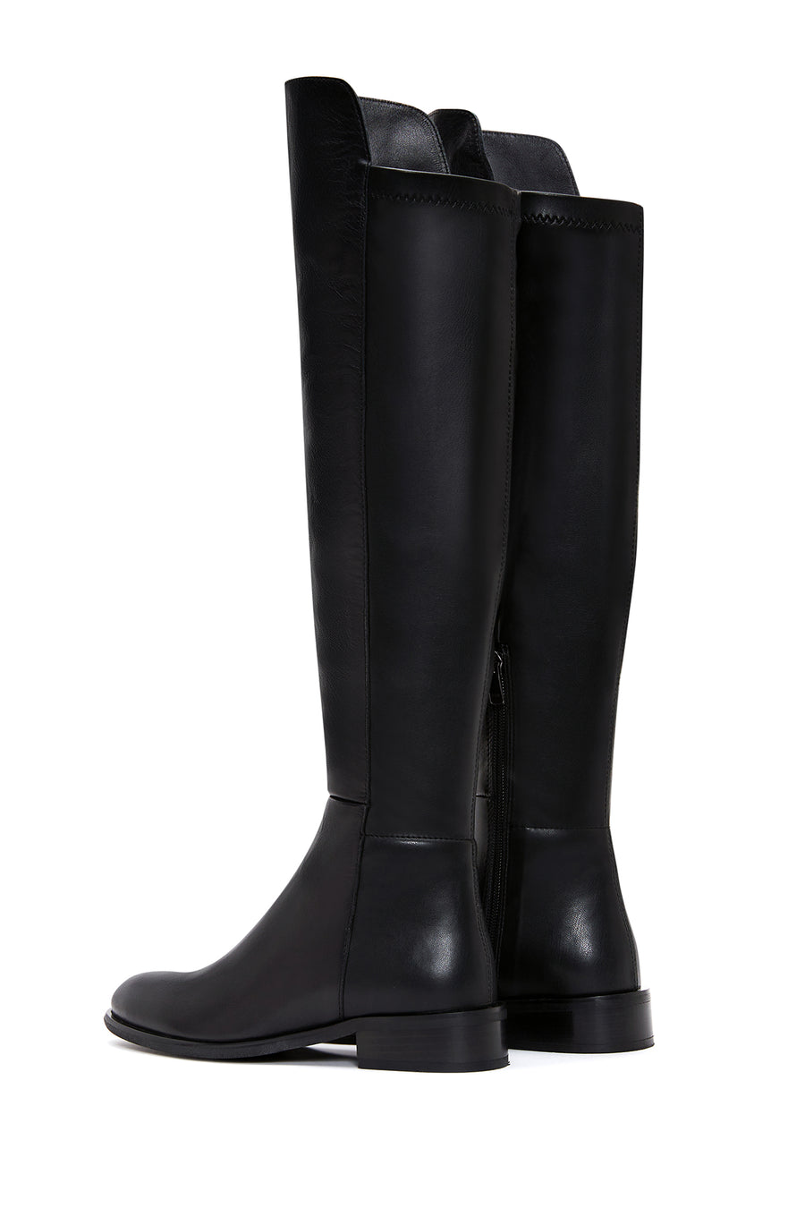 Women's Black Leather Boots