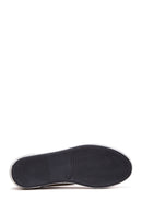 Women's Mink Suede Leather Thick Soled Sneaker | Derimod