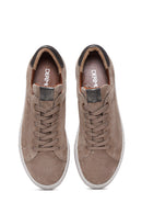Women's Mink Suede Leather Thick Soled Sneaker | Derimod