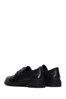 Women's Black Leather Oxford Shoes | Derimod