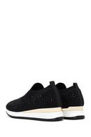 Women's Black Stone Sneaker | Derimod