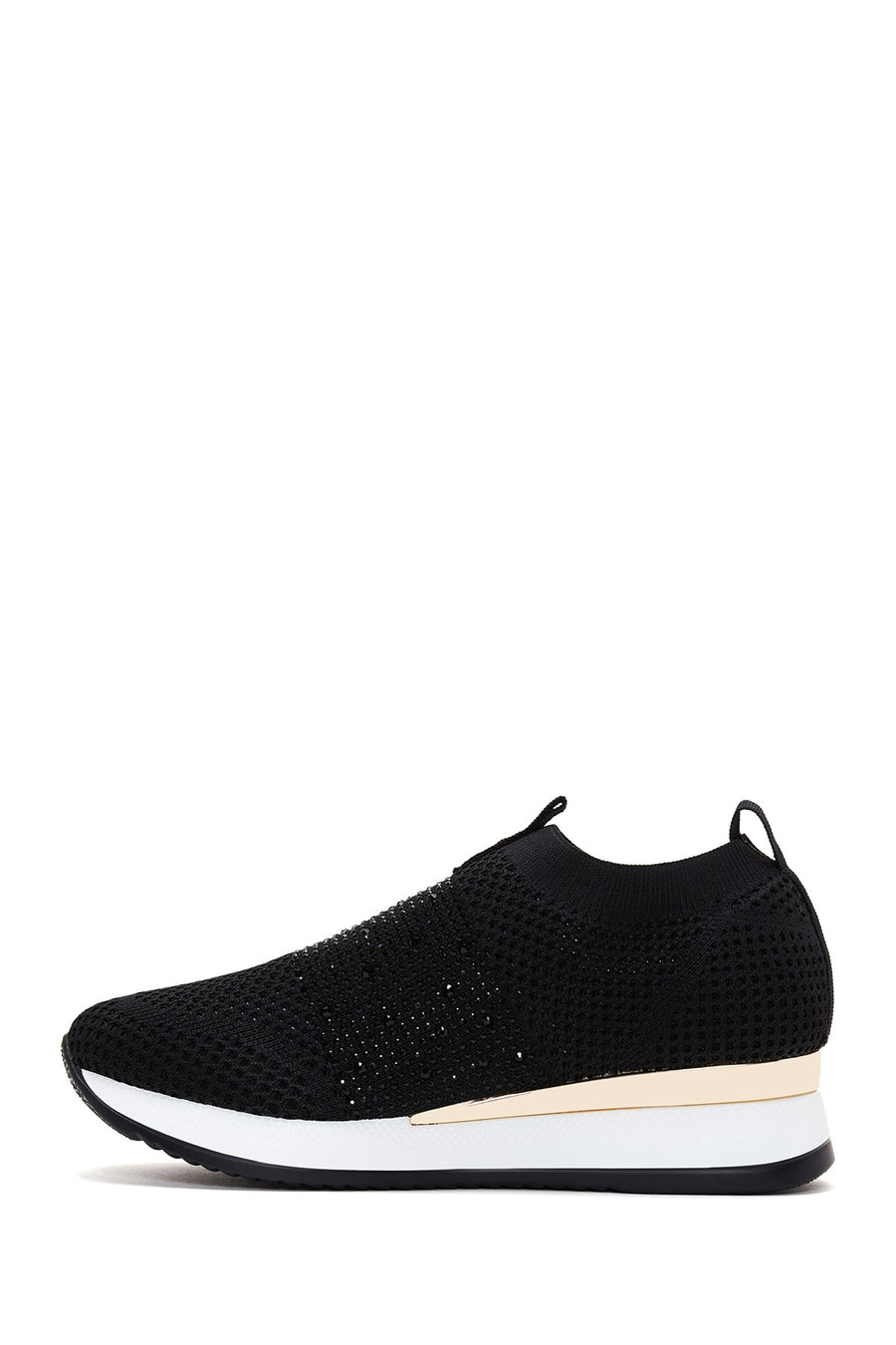 Women's Black Printed Sneaker
