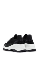 Women's Black Thick Soled Sneaker | Derimod
