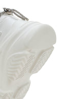 Women's White Thick Soled Sneaker | Derimod