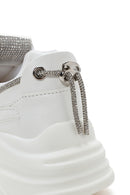 Women's White Thick Soled Sneaker | Derimod