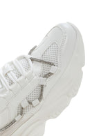 Women's White Thick Soled Sneaker | Derimod