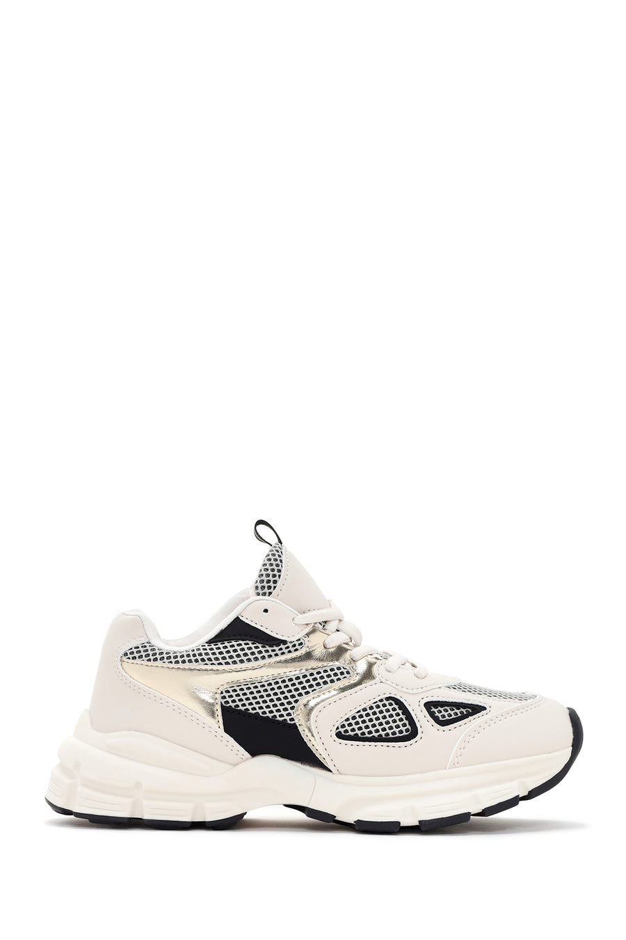Kadın Bej Kalın Tabanlı Sneaker 23WFD431014 | Derimod
