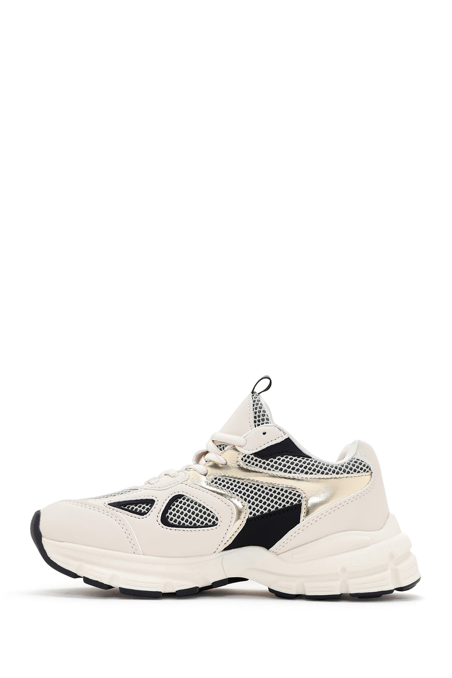 Kadın Bej Kalın Tabanlı Sneaker
