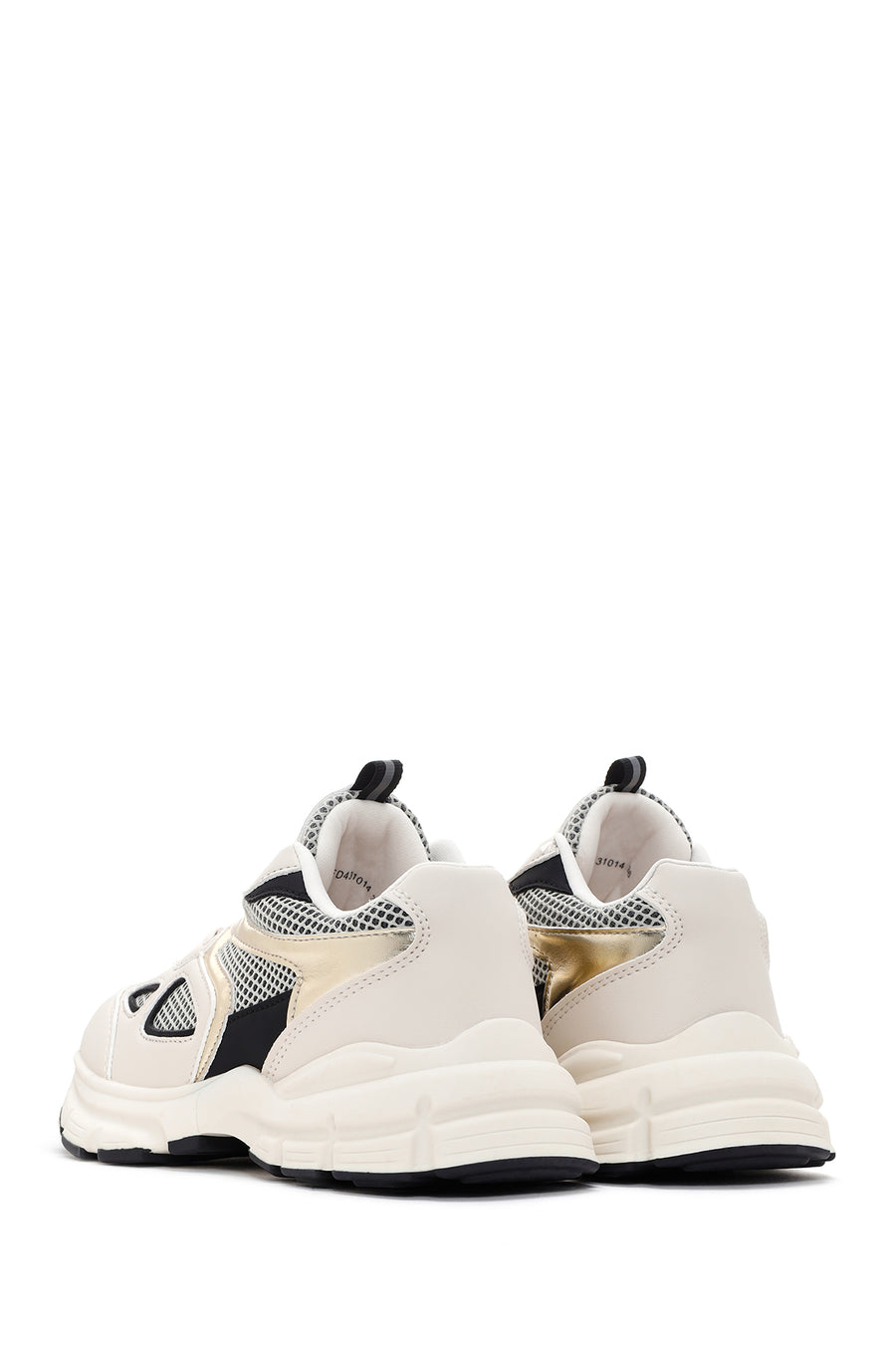 Kadın Bej Kalın Tabanlı Sneaker