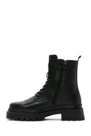 Women's Black Leather Boots | Derimod