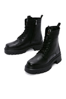 Women's Black Leather Boots | Derimod