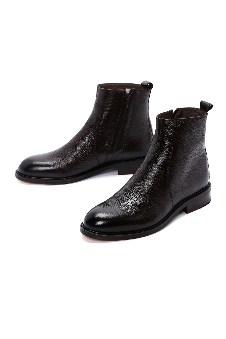 Men's Brown Leather Classic Boots