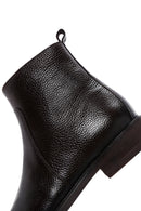 Men's Brown Leather Classic Boots | Derimod