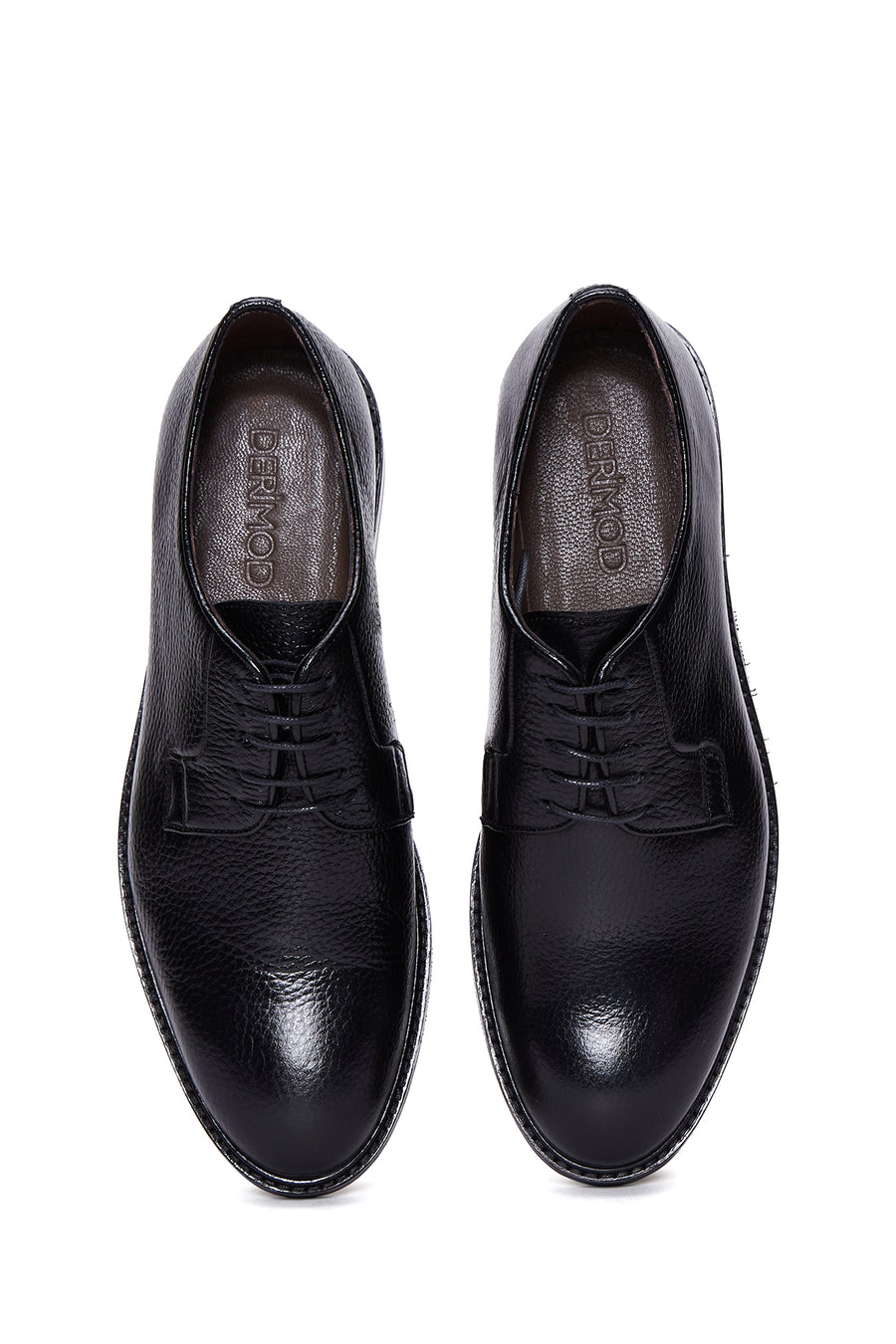 Men's Black Leather Classic Shoes