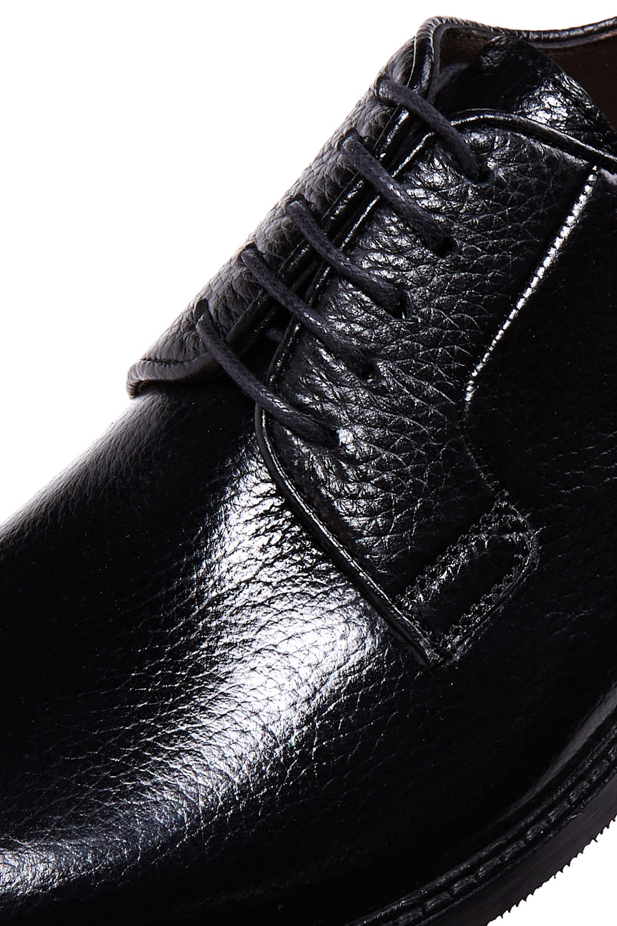 Men's Black Leather Classic Shoes