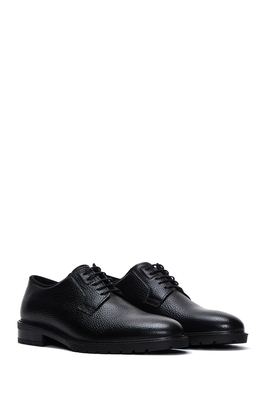 Men's Black Leather Classic Shoes