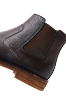 Men's Brown Leather Chelsea Boots | Derimod