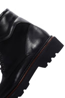 Men's Black Leather Boots | Derimod