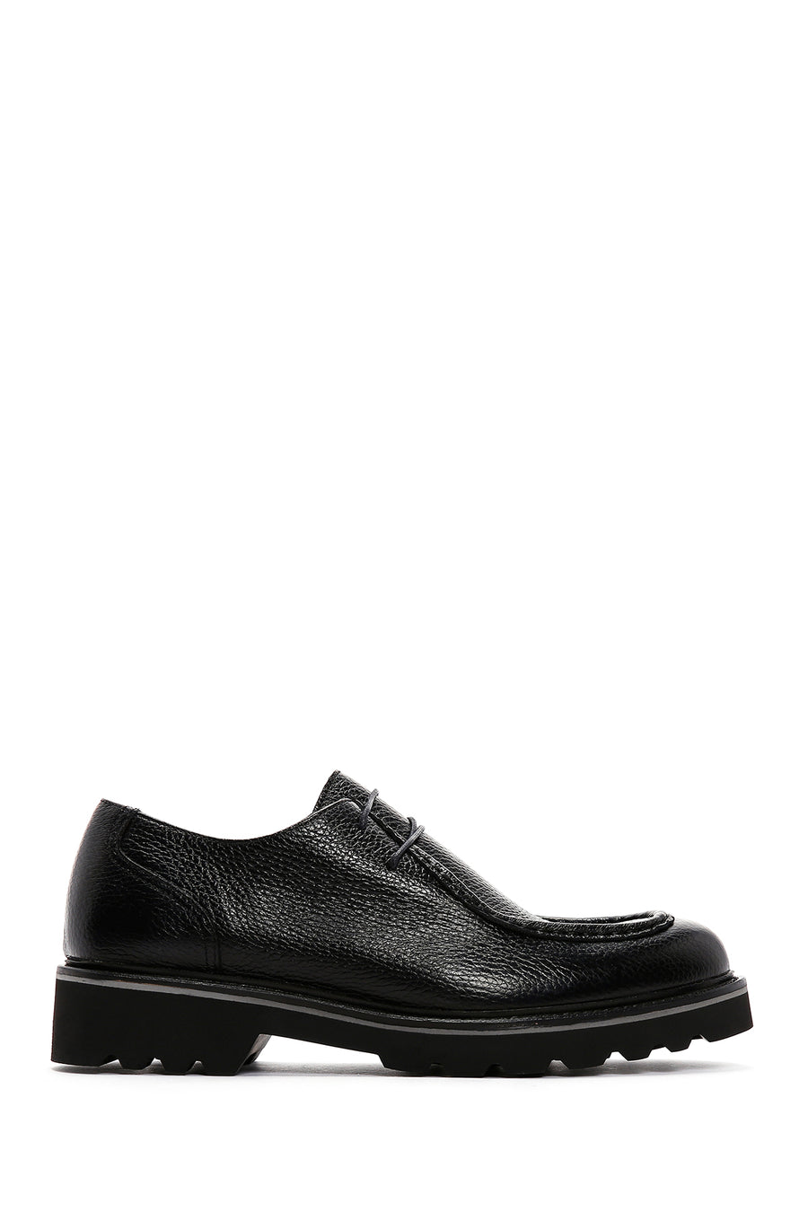 Men's Black Leather Casual Shoes 23WFD6026FT | Derimod