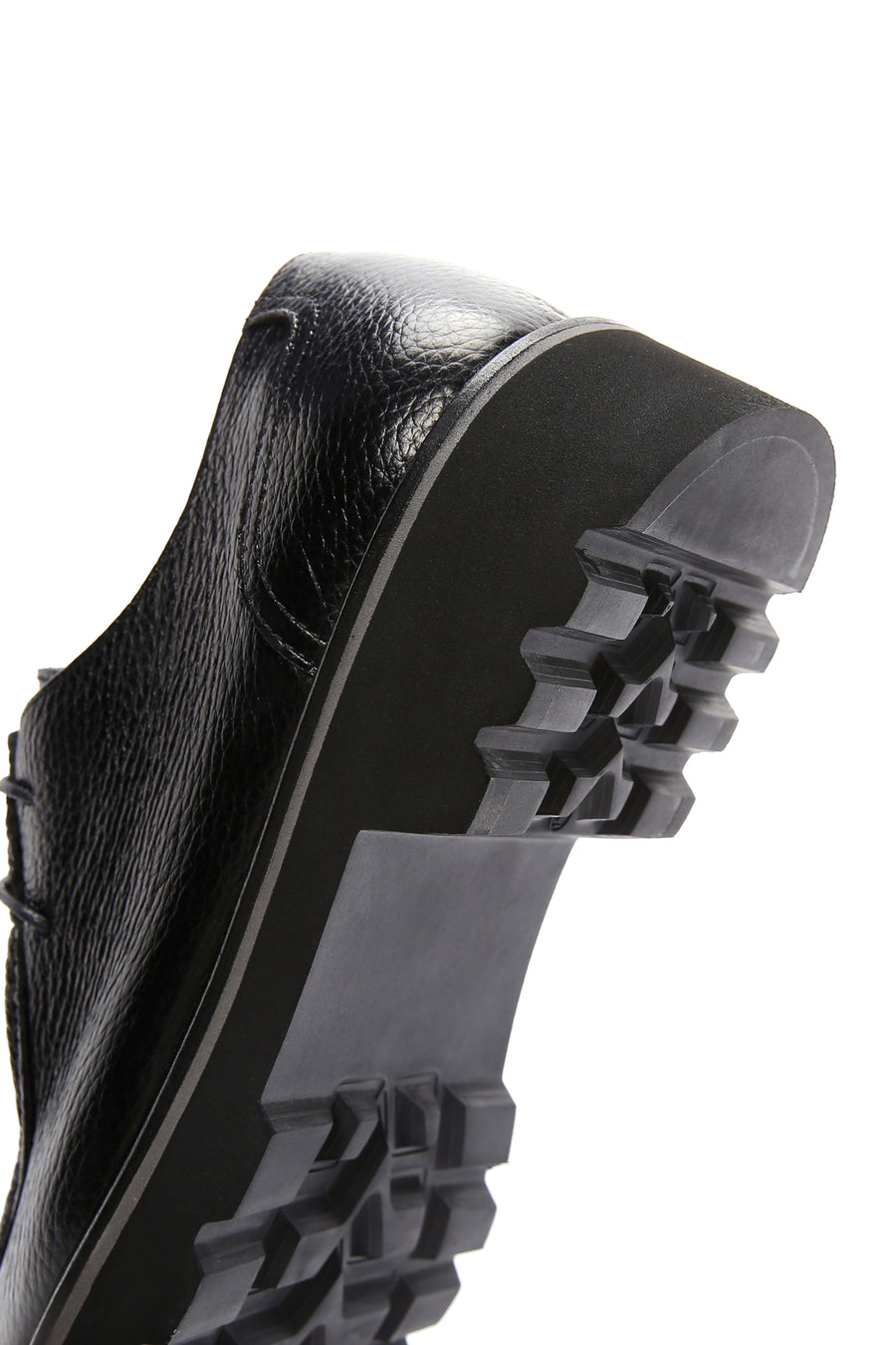 Men's Black Leather Casual Shoes
