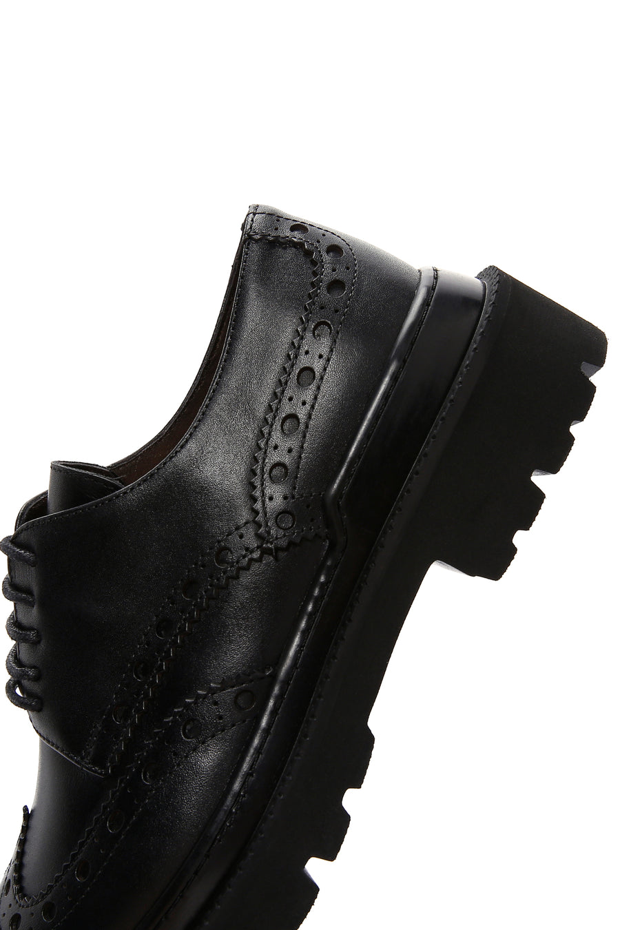 Men's Black Leather Casual Shoes