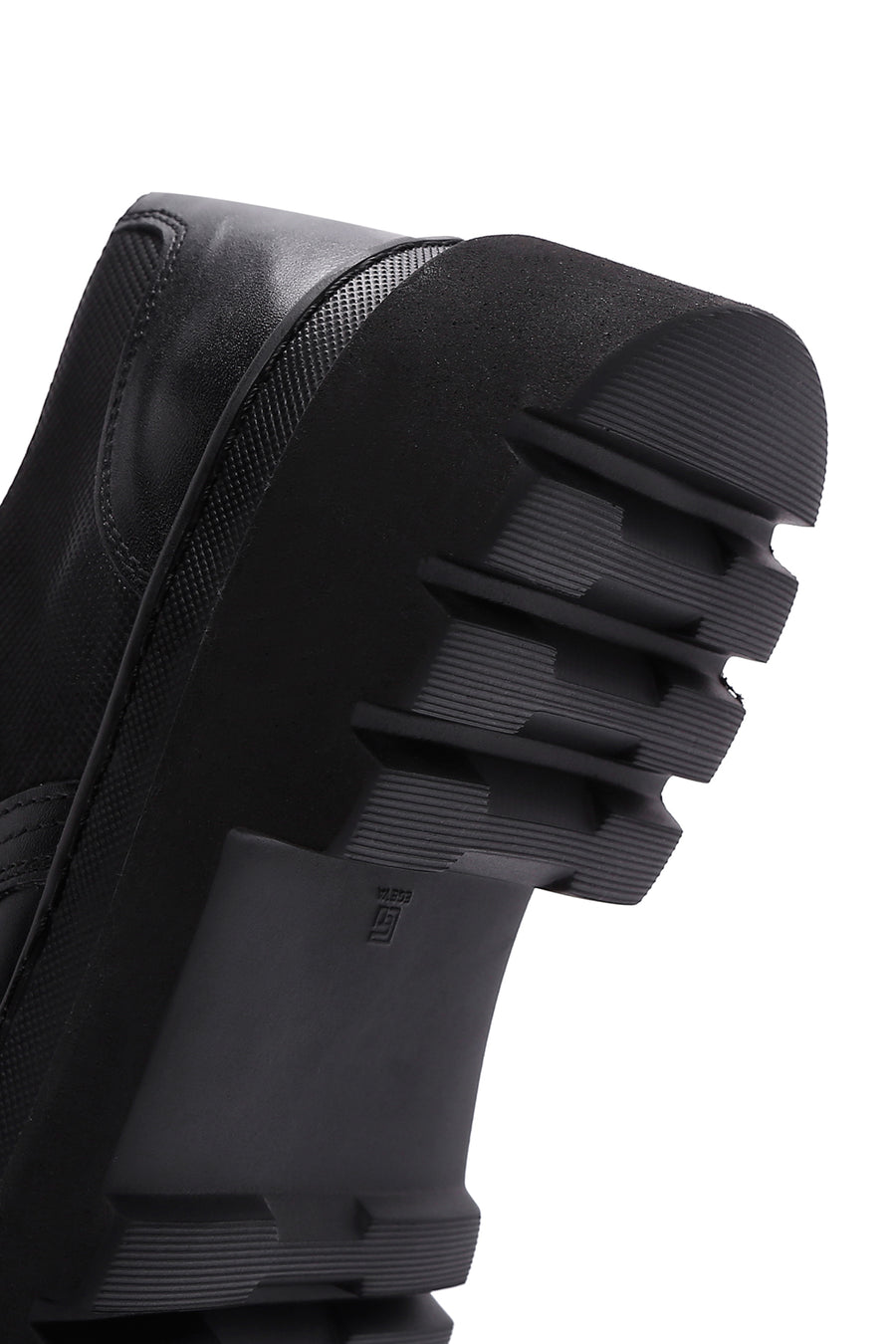 Men's Black Leather Casual Shoes