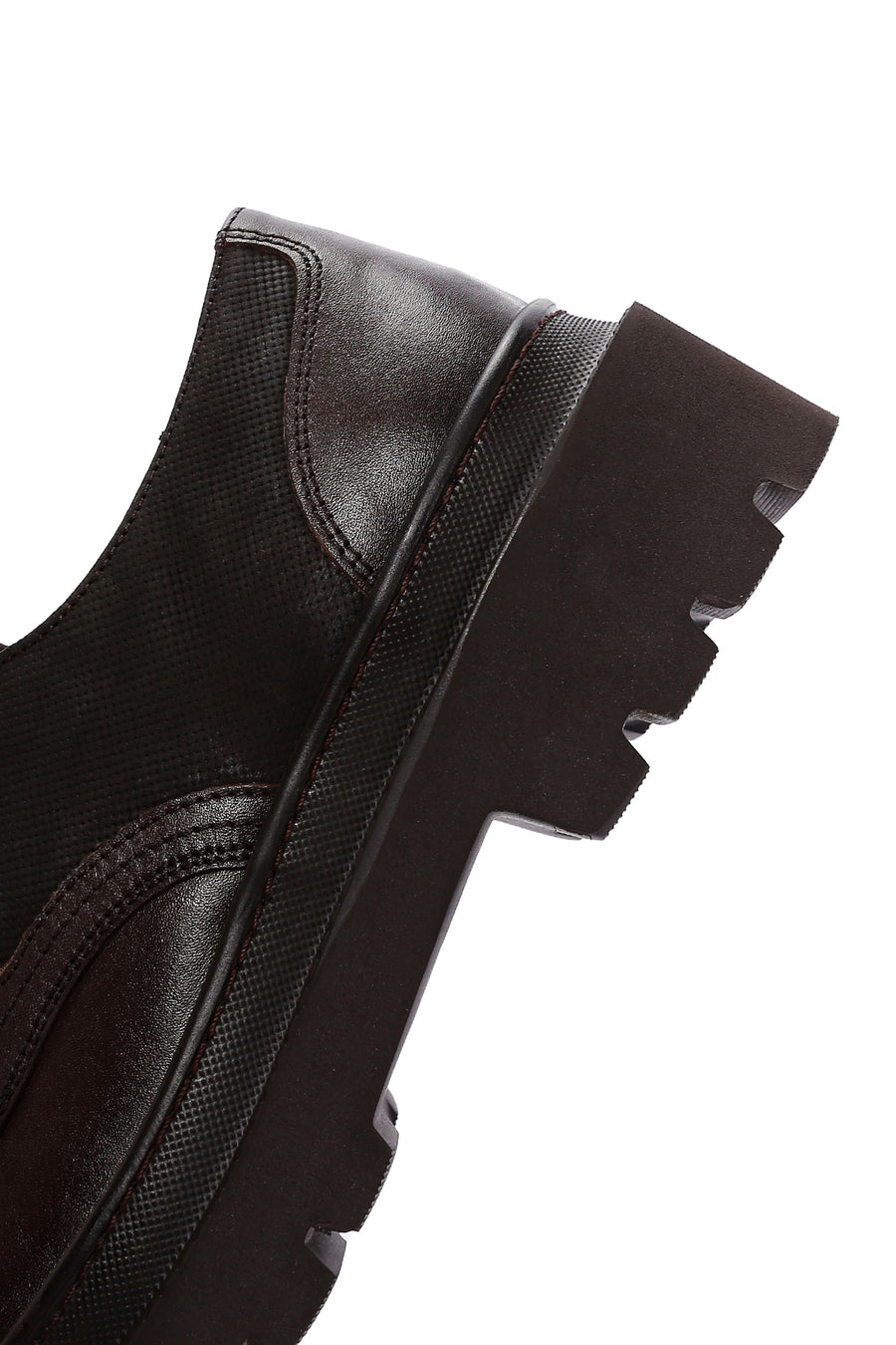 Men's Brown Leather Casual Shoes