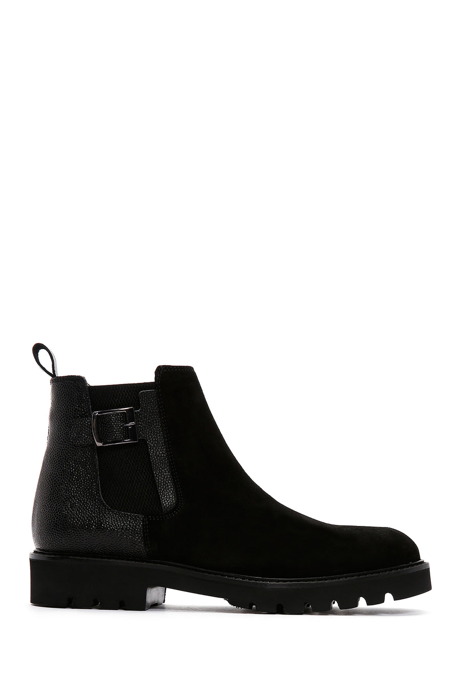 Men's Black Leather Boots 23WFD603410 | Derimod