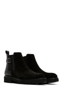 Men's Black Leather Boots | Derimod
