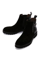 Men's Black Leather Boots | Derimod