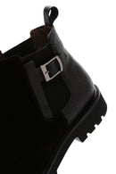 Men's Black Leather Boots | Derimod