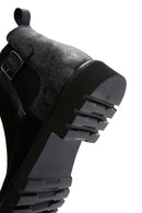 Men's Black Leather Boots | Derimod
