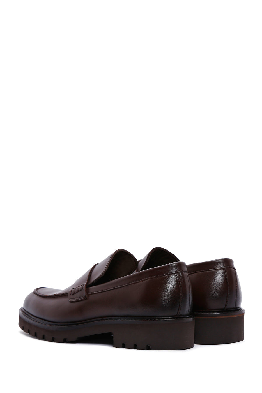 Men's Brown Leather Casual Loafer