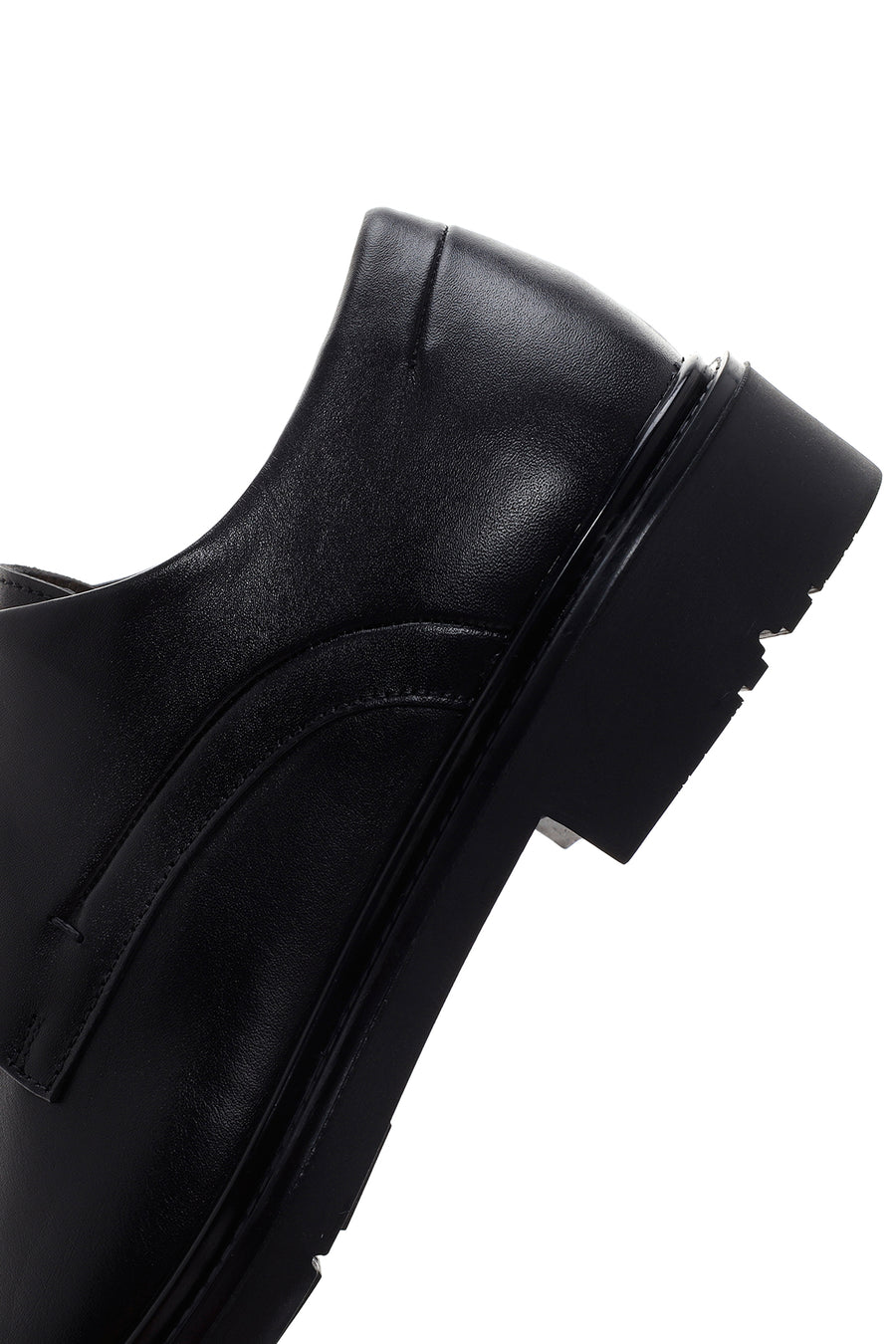 Men's Black Leather Casual Shoes