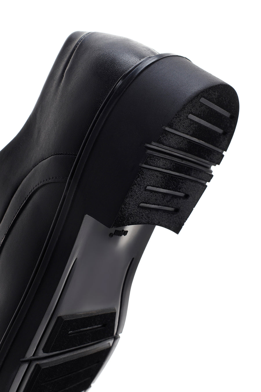 Men's Black Leather Casual Shoes