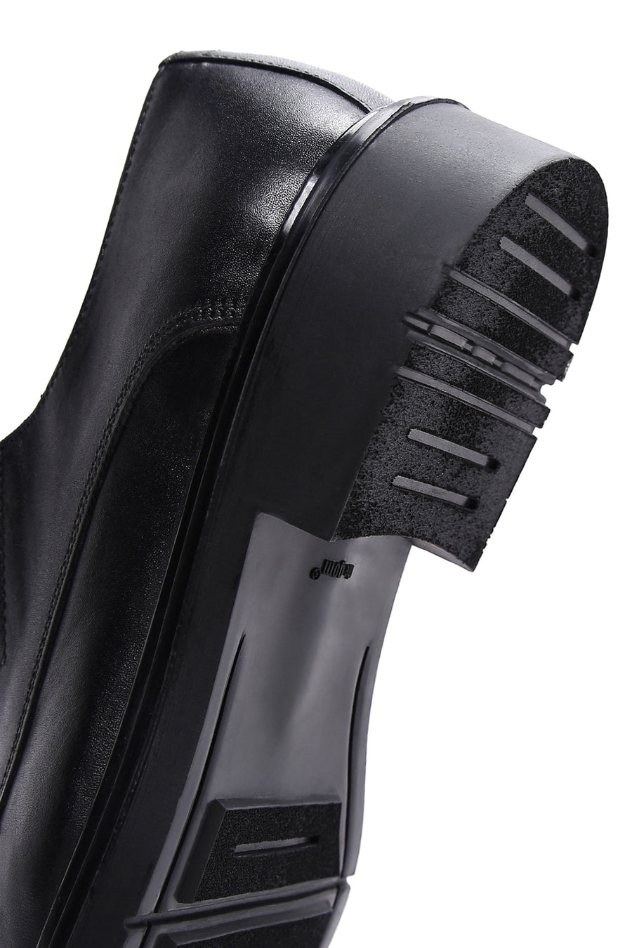 Men's Black Leather Casual Shoes