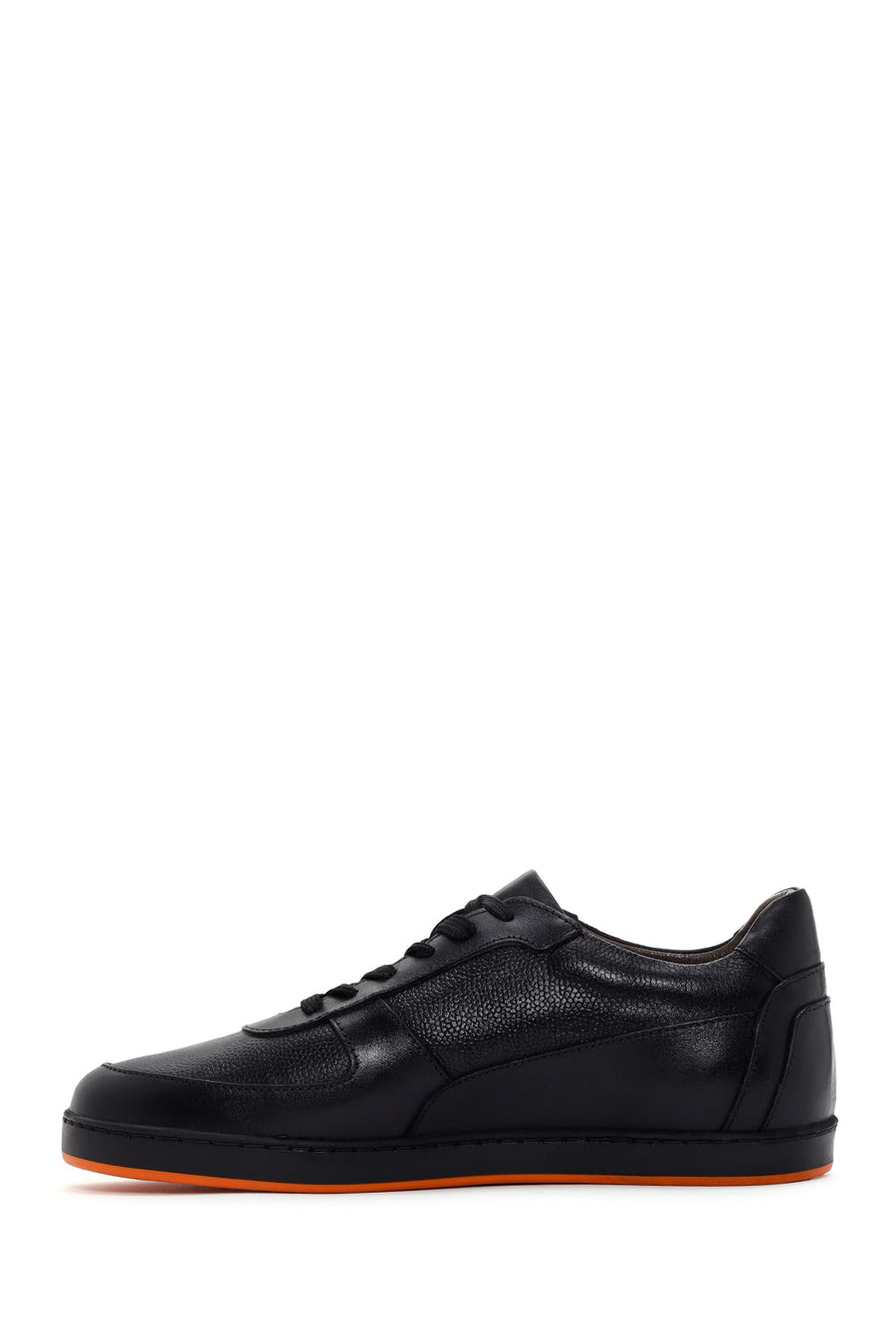 Men's Navy Blue Leather Casual Sneaker