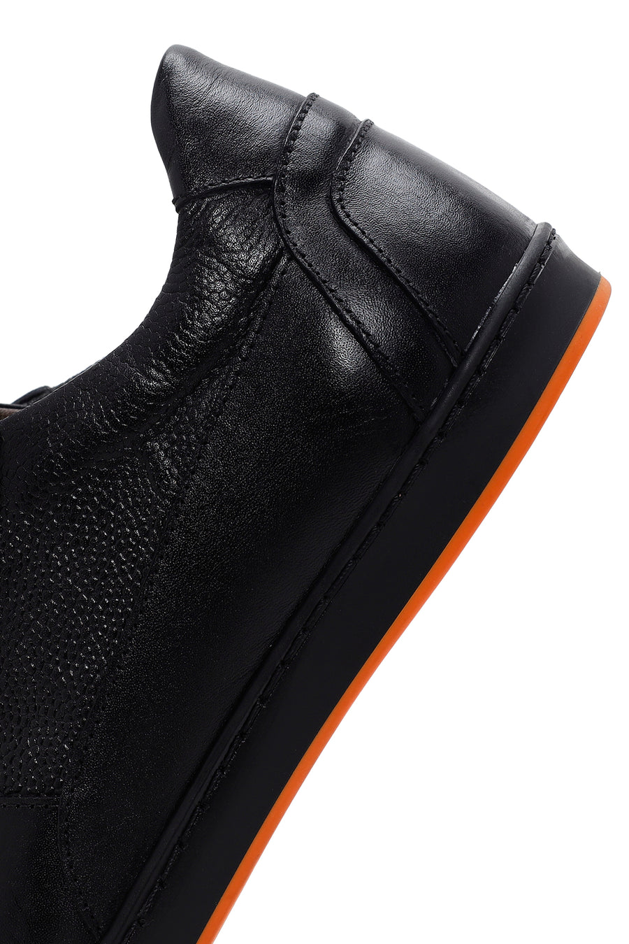 Men's Navy Blue Leather Casual Sneaker