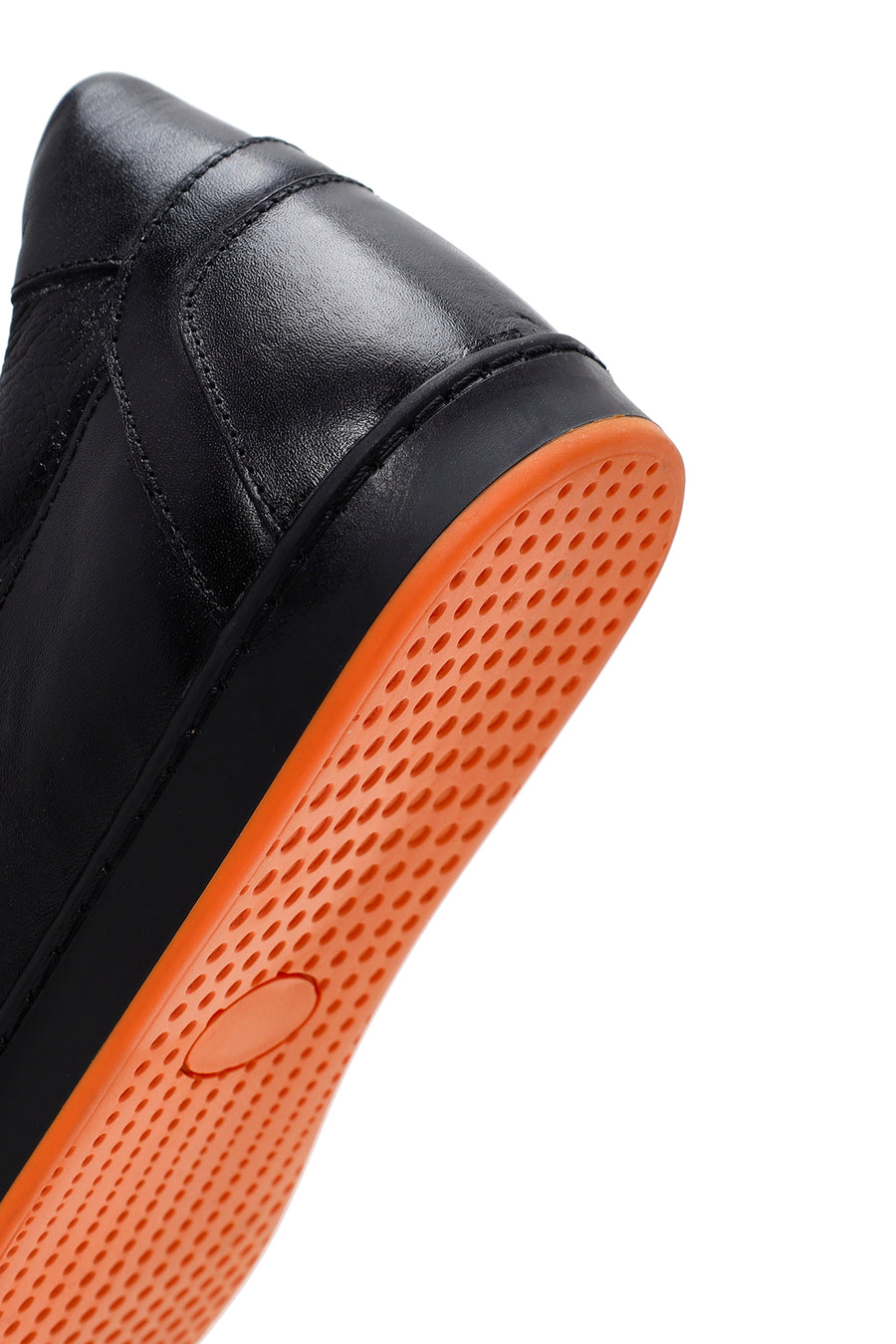 Men's Navy Blue Leather Casual Sneaker
