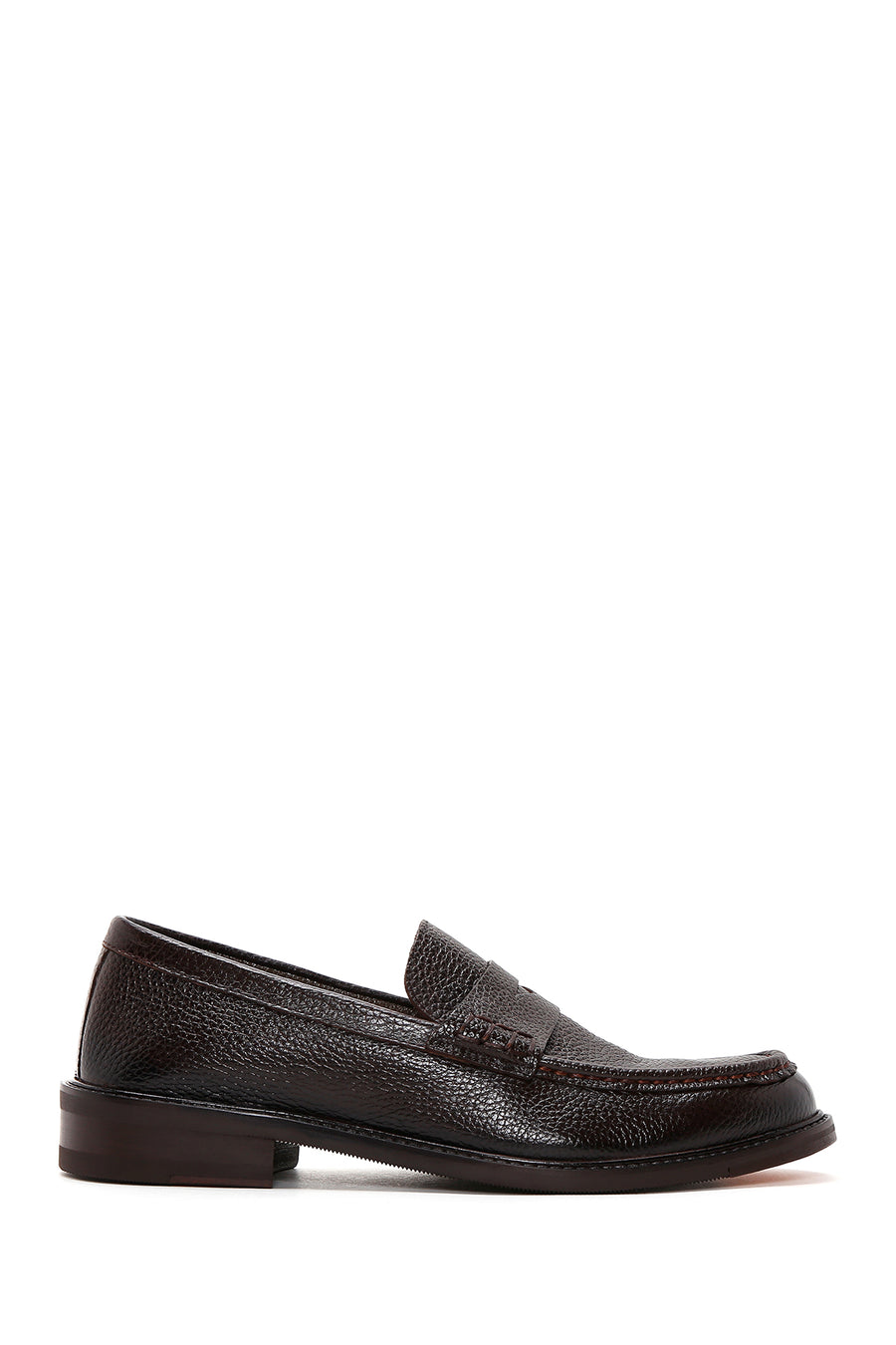 Men's Brown Leather Classic Loafer 23WFD6044FT | Derimod