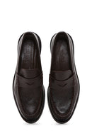 Men's Brown Leather Classic Loafer | Derimod