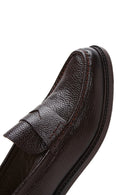 Men's Brown Leather Classic Loafer | Derimod