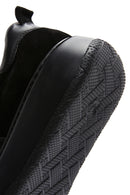 Erkek Siyah Süet Deri Kalın Tabanlı Sneaker | Derimod