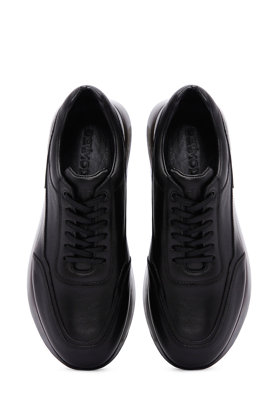 Men's Black Nubuck Leather Sneaker