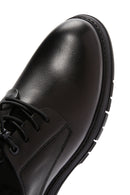 Erkek Siyah Deri Çoraplı Casual Ayakkabı | Derimod