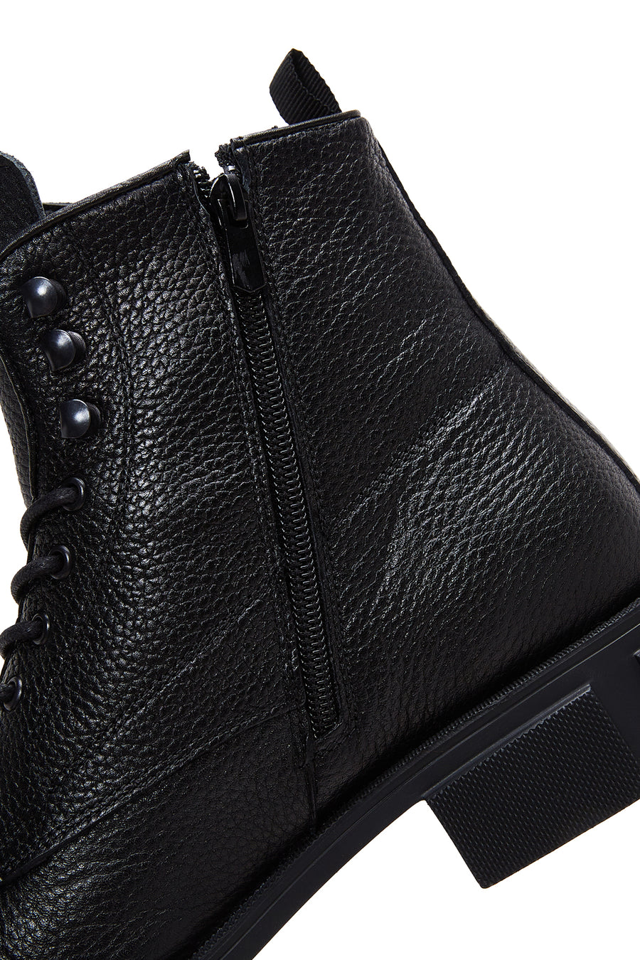 Men's Black Leather Boots