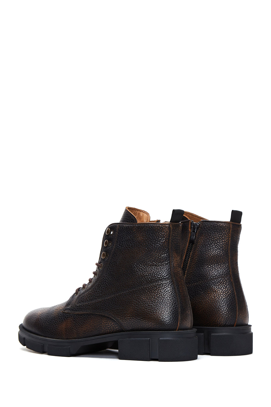 Men's Brown Leather Boots